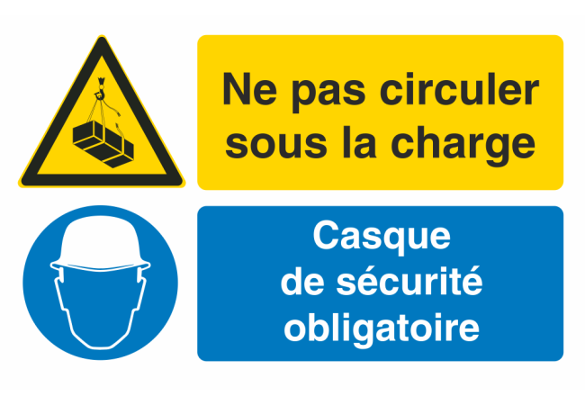 Autocollant Obligation Ne Pas Circuler Sous Charge Port Casque
