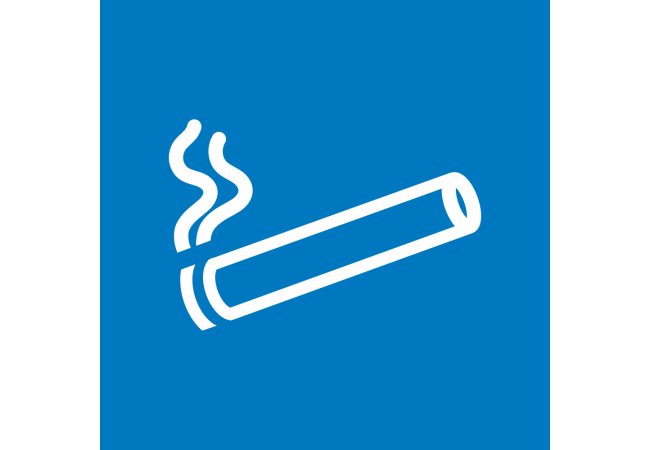 Autocollant Espace Fumeur