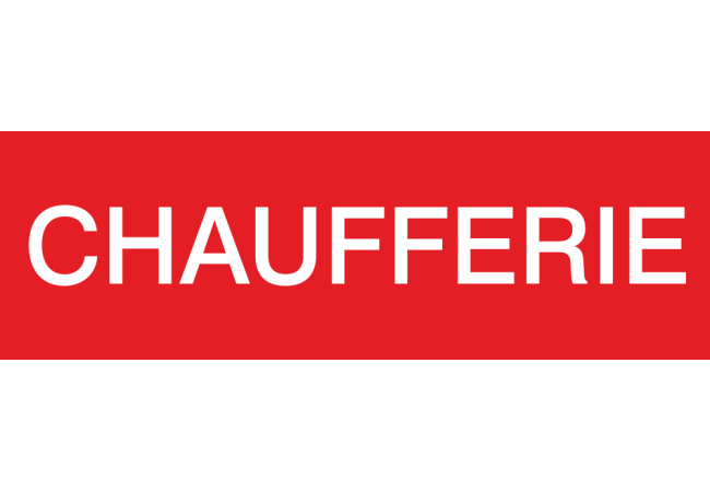 Autocollant Chaufferie
