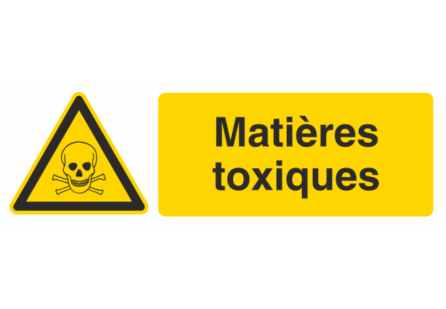 Autocollant Produit Dangereux Toxiques