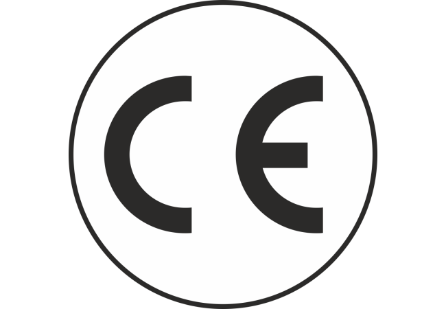 Autocollant Logo Ce Rond