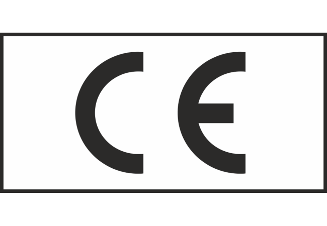 Autocollant Logo Ce Rectangle