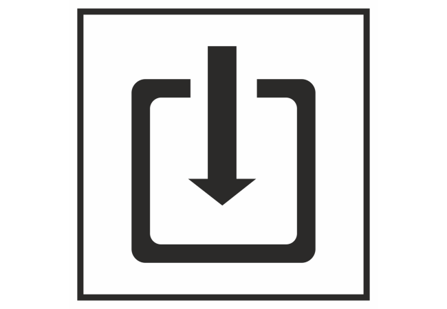 Autocollant Information Entrée