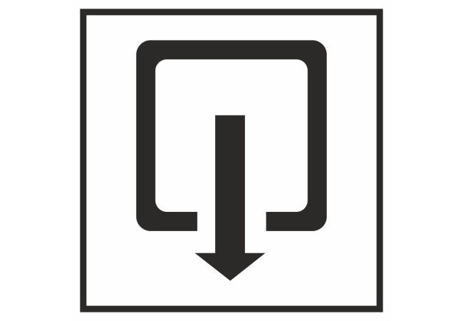 Autocollant Information Sortie