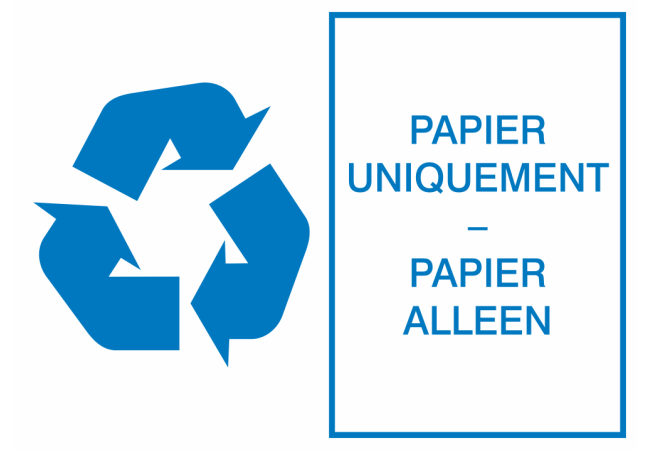 Autocollant Environnement Papier