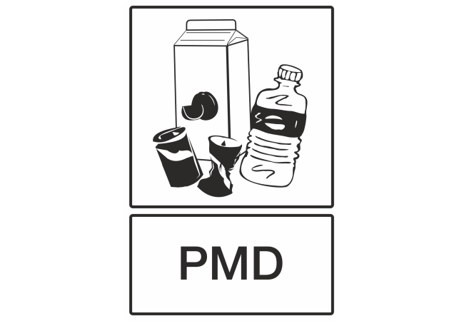 Autocollant Recyclage Pmd
