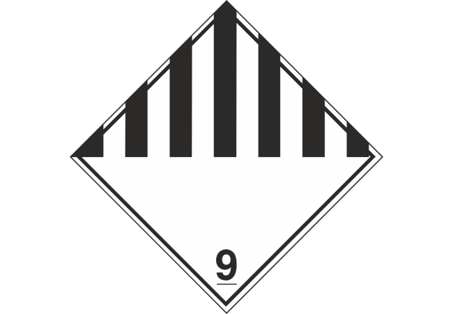 Autocollant Transport Autres Matières Dangereuses