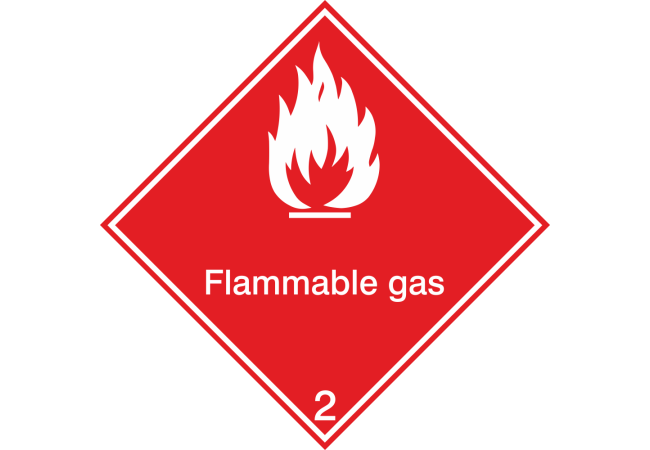 Autocollant Transport Maritime Gaz Combustibles