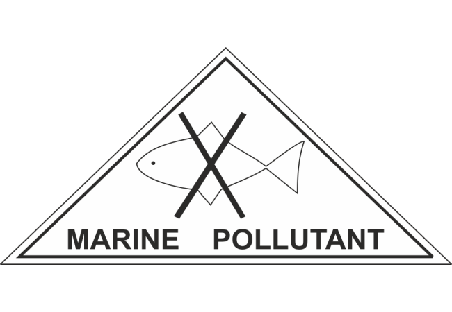 Autocollant Transport Maritime Polluant De L'eau