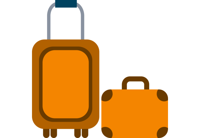 Autocollant Métier Voyage Bagage