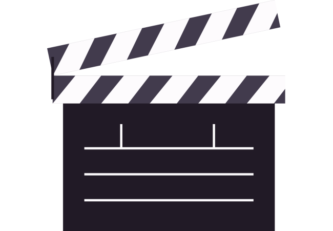 Autocollant Métier Audiovisuel Action