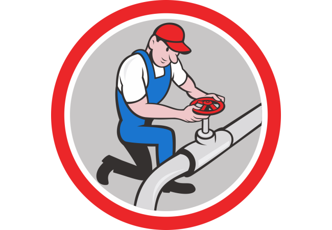 Autocollant Métier Travaux Publics Plombier 2