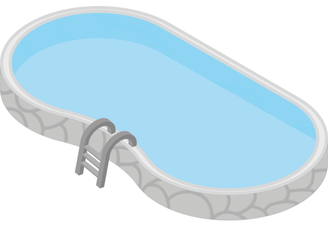 Autocollant Métier Travaux Publics Piscine 3