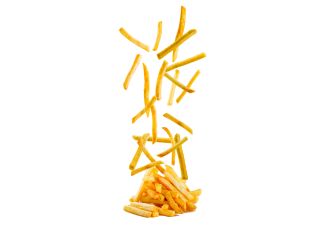 Autocollant Salé Frites