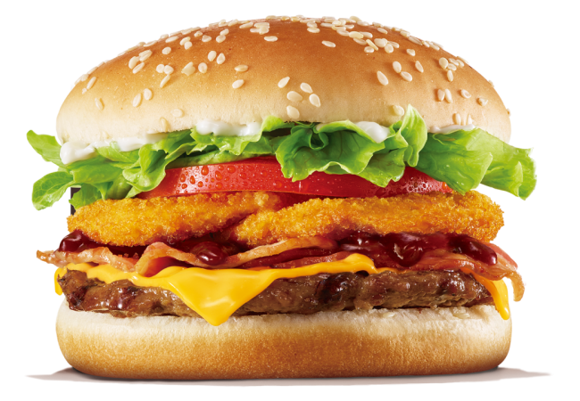Autocollant Salé Hamburger 2