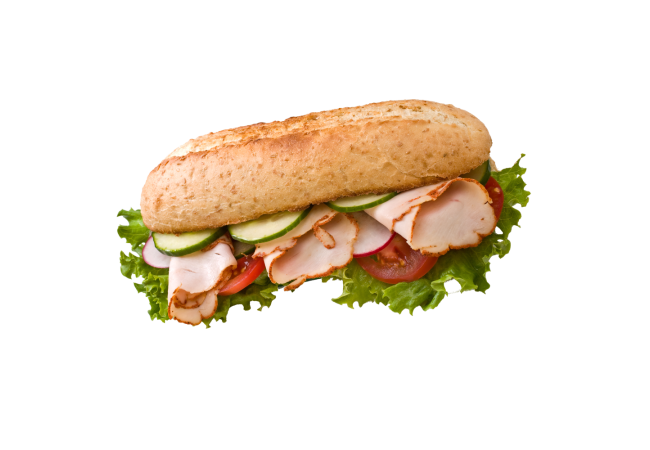 Autocollant Salé Sandwich