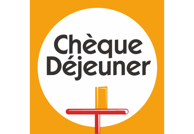 Autocollant Logo Chèque Déjeuner