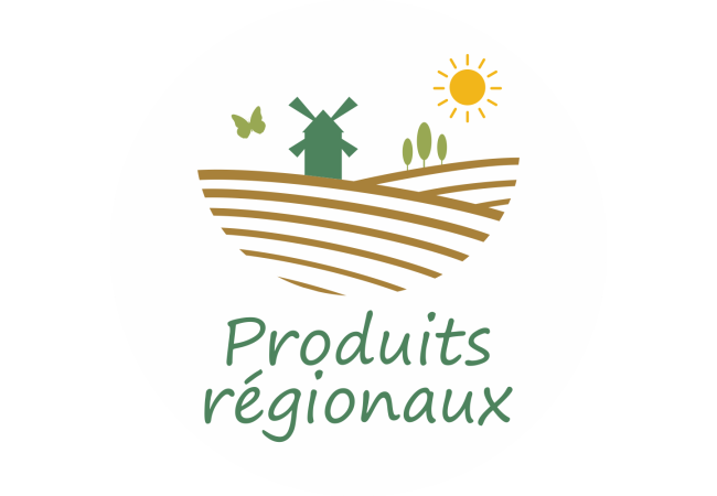 Autocollant Logo Produits Régionaux 2