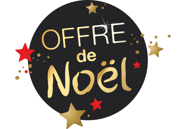 Autocollant Soldes Offre De Noël 1