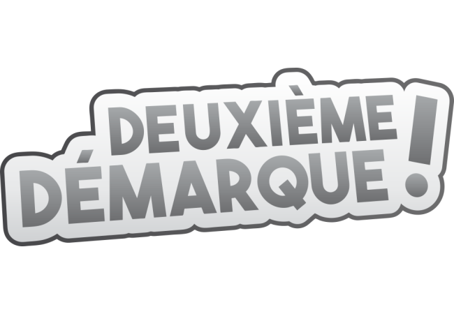 Autocollant Soldes Deuxième Démarque 1