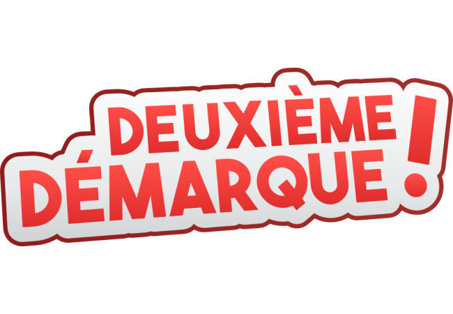 Autocollant Soldes Deuxième Démarque 4