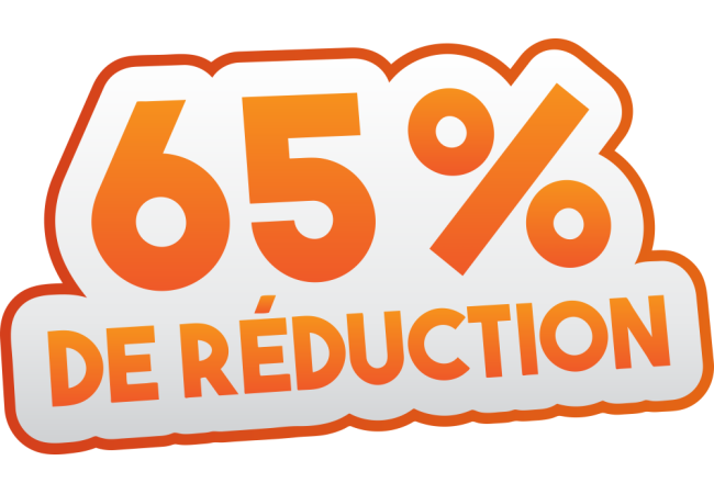 Autocollant Soldes 65% De Réduction