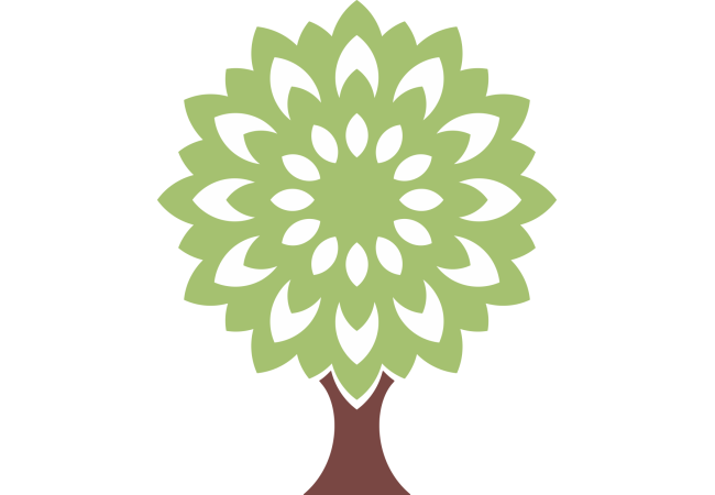 Autocollant Logo Nature Arbre 3