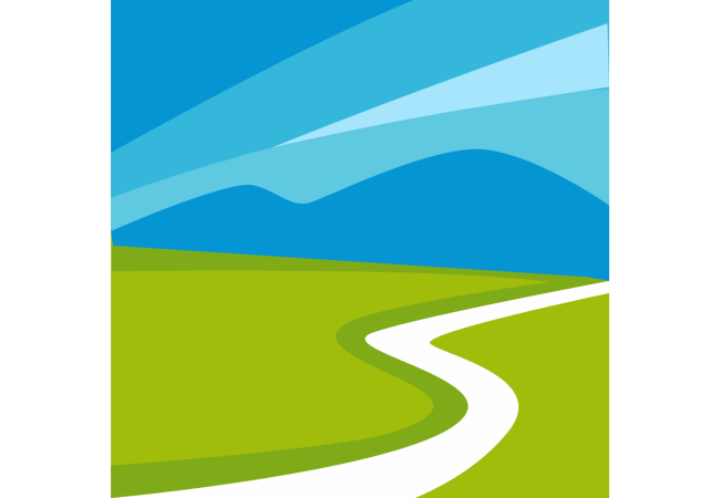 Autocollant Logo Nature Paysage 1