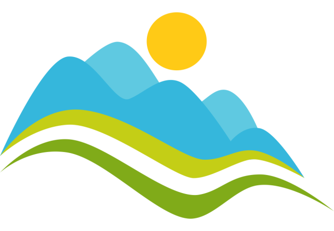 Autocollant Logo Nature Paysage 3