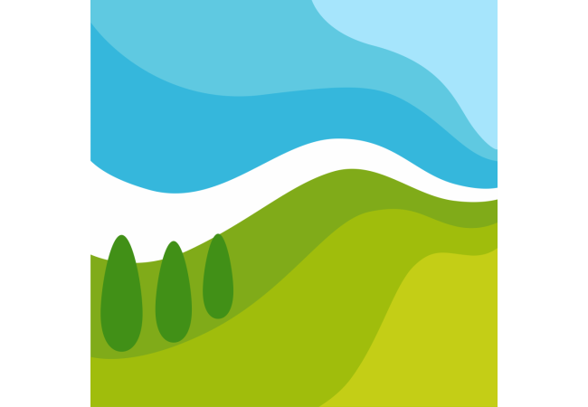 Autocollant Logo Nature Paysage 5