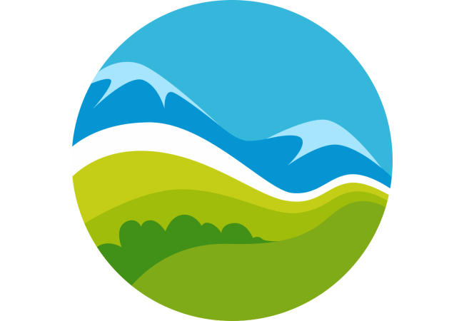 Autocollant Logo Nature Paysage 6