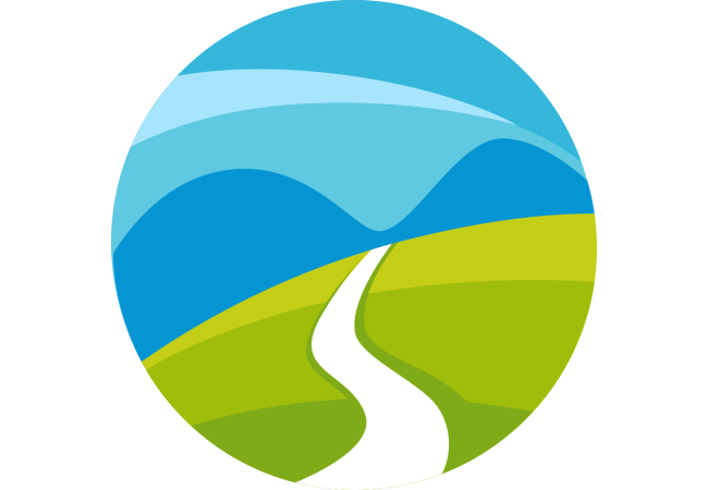 Autocollant Logo Nature Paysage 7