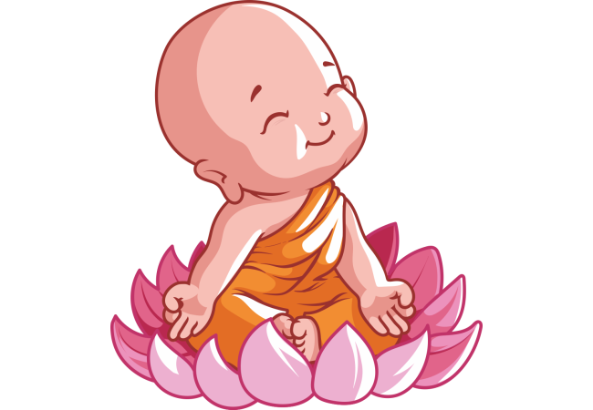 Autocollant Logo Yoga Meditation 10