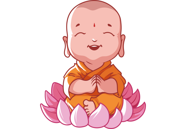 Autocollant Logo Yoga Meditation 13