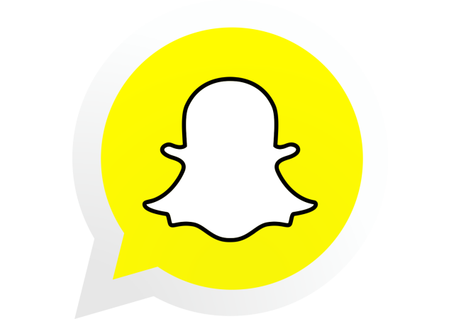 Autocollant Logo Réseau Social Snapchat 2