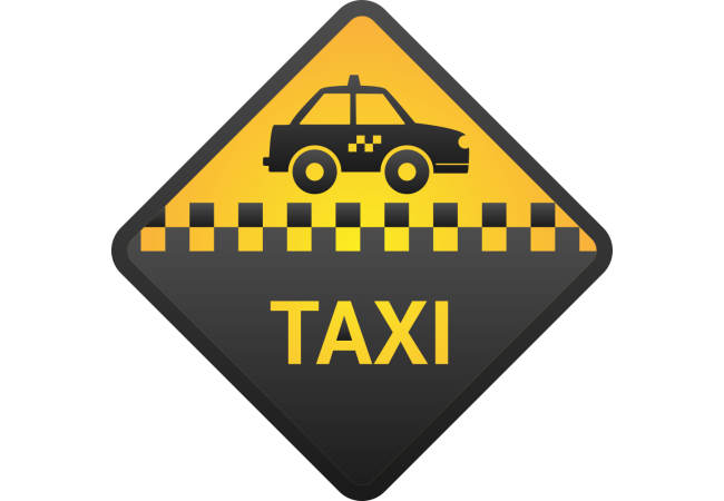 Autocollant Métier Taxi 3