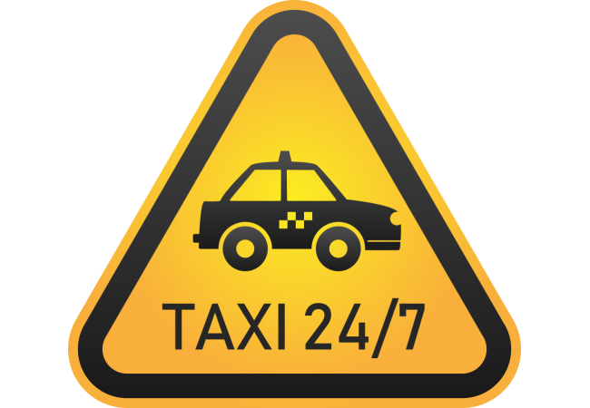 Autocollant Métier Taxi 6