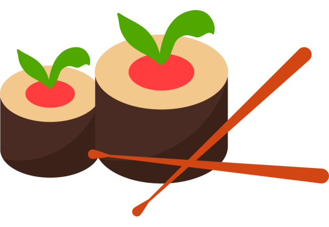Autocollant Sushi 2