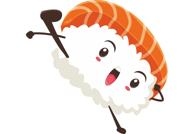 Autocollant Sushi 3