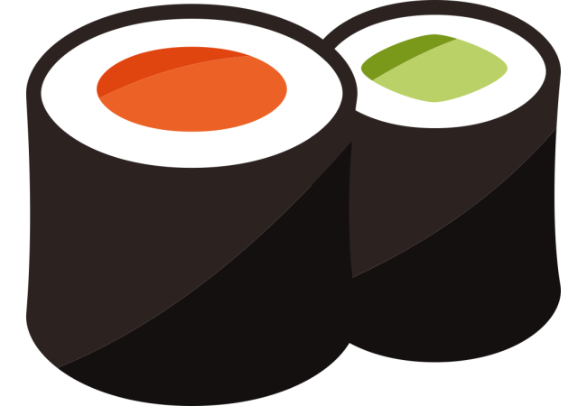 Autocollant Sushi 8