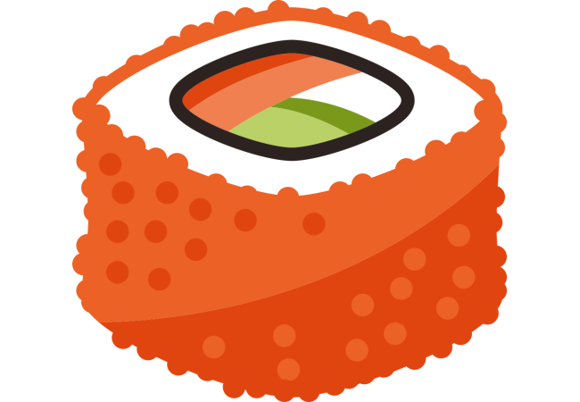 Autocollant Sushi 10