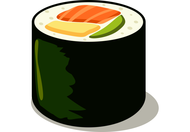 Autocollant Sushi 13