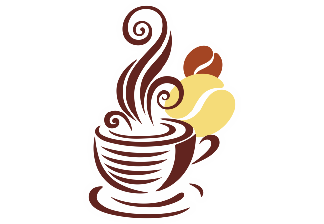 Autocollant Café Logo