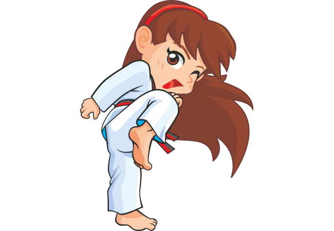 Autocollant Sport De Combat 1