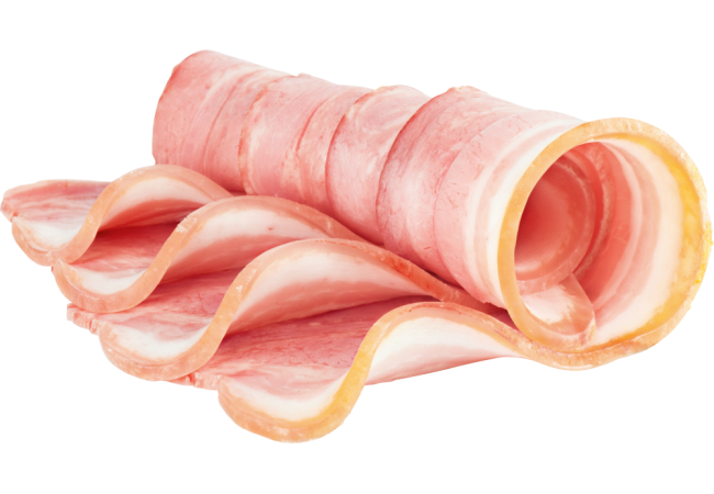 Autocollant Alimentation Charcuterie Jambon Blanc