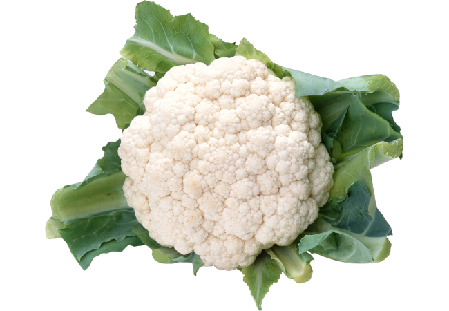 Autocollant Alimentation Légume Chou Fleur 6
