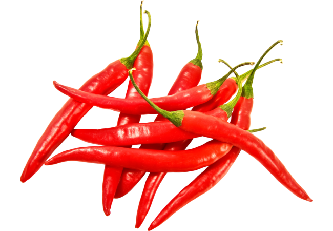Autocollant Alimentation Légume Piment 2