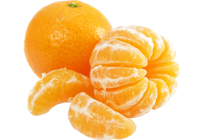Autocollant Alimentation Fruit Clémentine