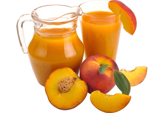 Autocollant Alimentation Fruit Pêche 1