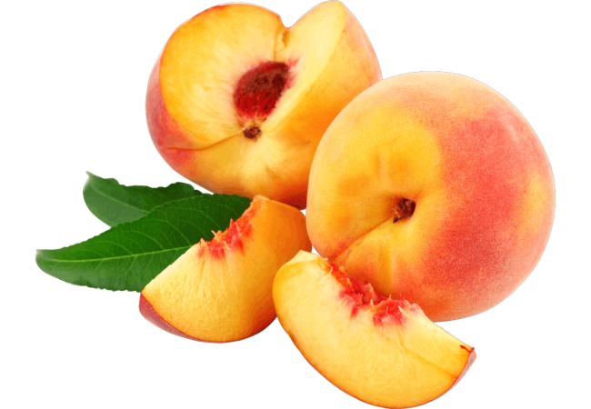 Autocollant Alimentation Fruit Pêche 2